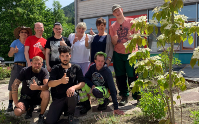 Die Hohenfrieder*innen mit dem grünen Daumen