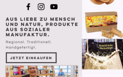 Sozial und ökologisch: Hohenfrieder Online-Shop feiert einjähriges Bestehen