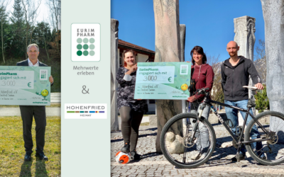 3.000-Euro-Spende für neue Hohenfrieder Sport- und Freizeitinitiative „Bewegen & Erleben“