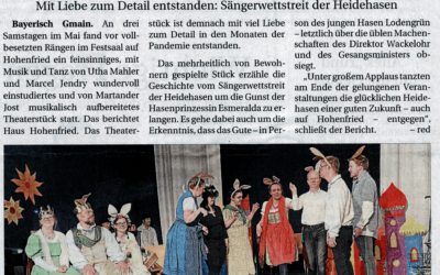Inklusionstheater auf Hohenfried