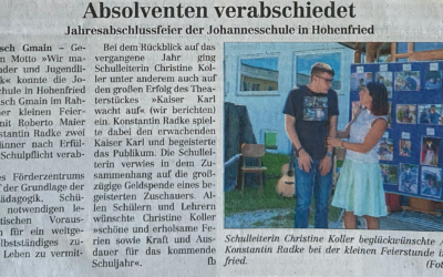 Absolventen verabschiedet