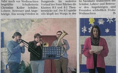 Weihnachtsfeier der Johannesschule