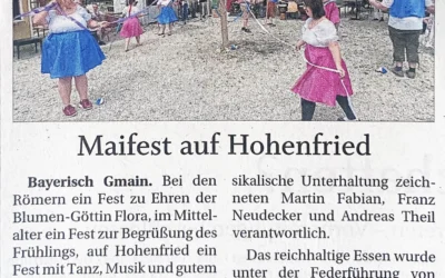 Maifest auf Hohenfried