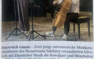 Musikstudentinnen geben Konzert auf Hohenfried