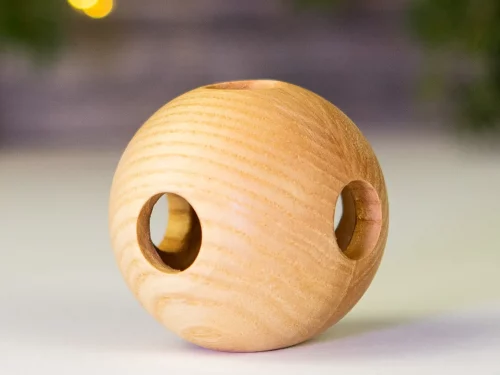 Holzkugel