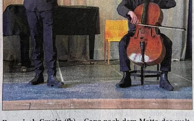 Brüder musizieren in Hohenfried