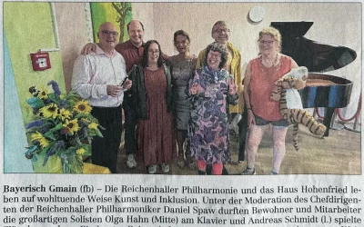 Wohnzimmerkonzert auf Hohenfried