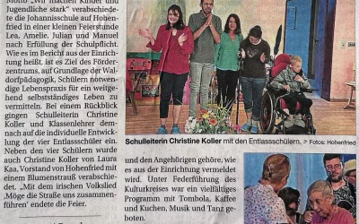 Absolventen verabschiedet