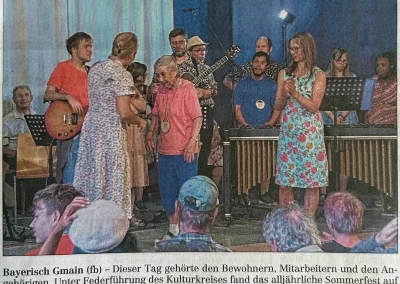 Hohenfried feiert Sommerfest
