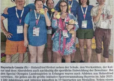 Hohenfrieder Sportler auf Medaillenjagd