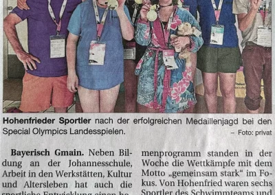 Siegreich bei den Special Olympics Landesspielen