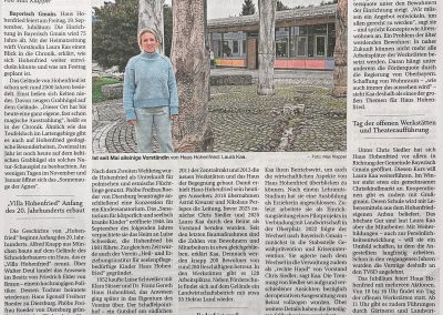 Hohenfried feiert 75. Jubiläum