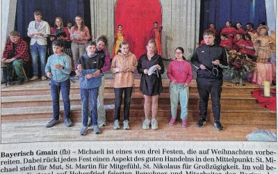 Michaelfeier auf Hohenfried