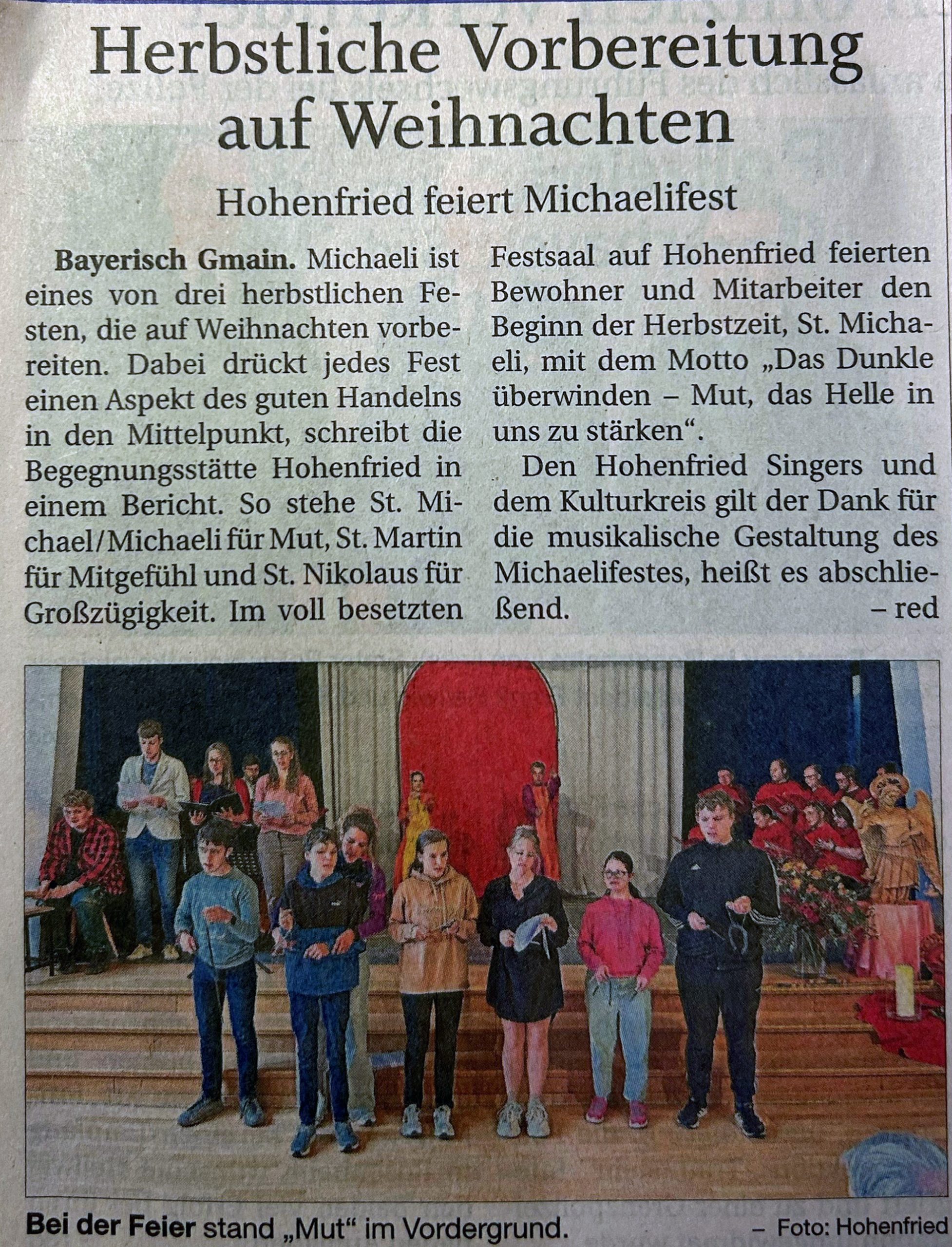 2025_10_07 - Herbstliche Vorbereitungen Reichenhaller tagblat