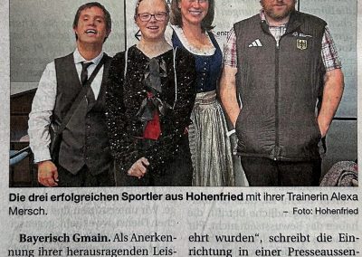 Gänsehautmomente beim Bayerischen Sportpreis