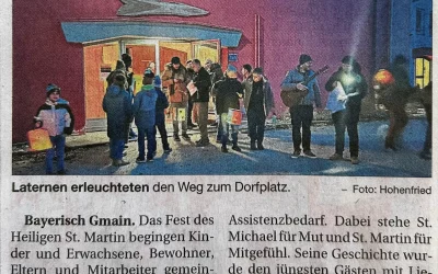Hohenfried feiert St. Martin