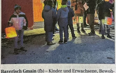 Martinsfeier auf Hohenfried