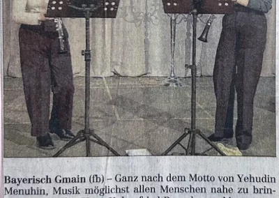 Musikstudentinnen auf Hohenfried