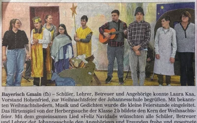 Weihnachtsfeier der Johannesschule