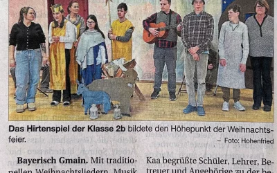 Mit Liedern und Hirtenspiel eingestimmt