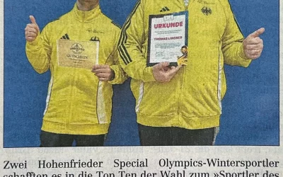 Anerkennung für Hohenfried-Sportler