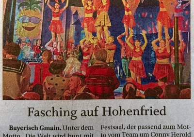 Fasching auf Hohenfried