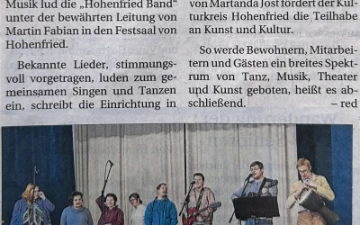 Hohenfrieder rocken Festsaal