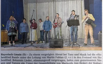 Hohenfried-Band rockt den Festsaal