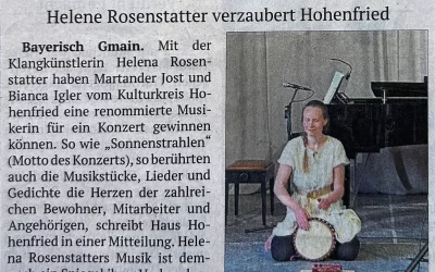 Mit „Sonnenstrahlen“ die Herzen berührt
