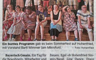 Hohenfried ehrt langjährige Mitglieder