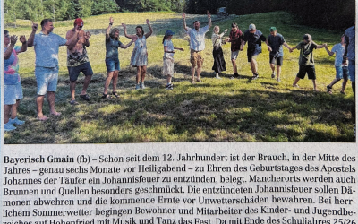 Altes Brauchtum auf Hohenfried