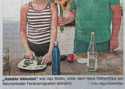 Zwischen Ton und Sonnenblume